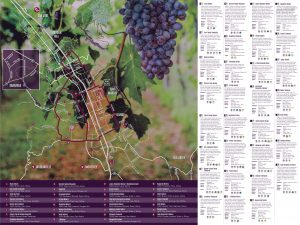 Wineries of Santa Clara photo of brochure graphic